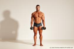 Bodybuilding reference poses of Ramon